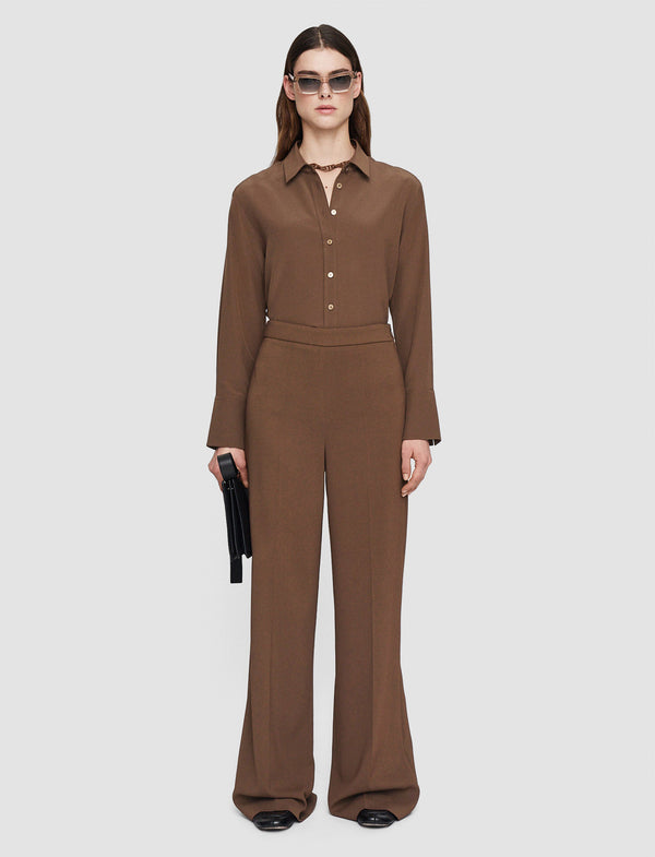 Joseph Alane Comfort Cady Trousers Arabica