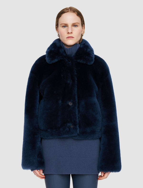 Joseph Alloway Reversible Shearling Jacket Harbour