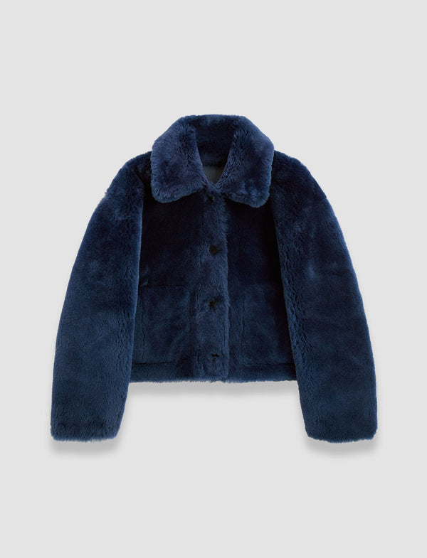joseph Alloway Reversible Shearling Jacket Harbour