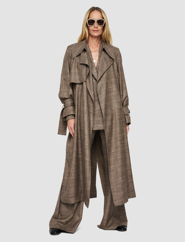 Joseph Alsace Wool Bamboo Coat