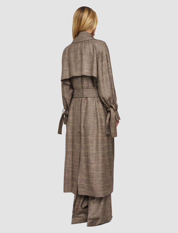 Joseph Alsace Wool Bamboo Coat