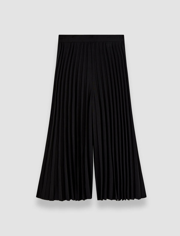joseph Anvers Airy Plissé Trousers Black