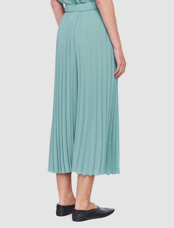 Joseph Anvers Airy Plissé Trousers Lagoon