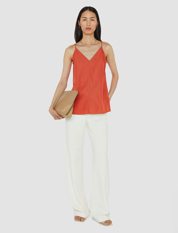 Joseph Aragon Soft Cotton Silk Top Sundown