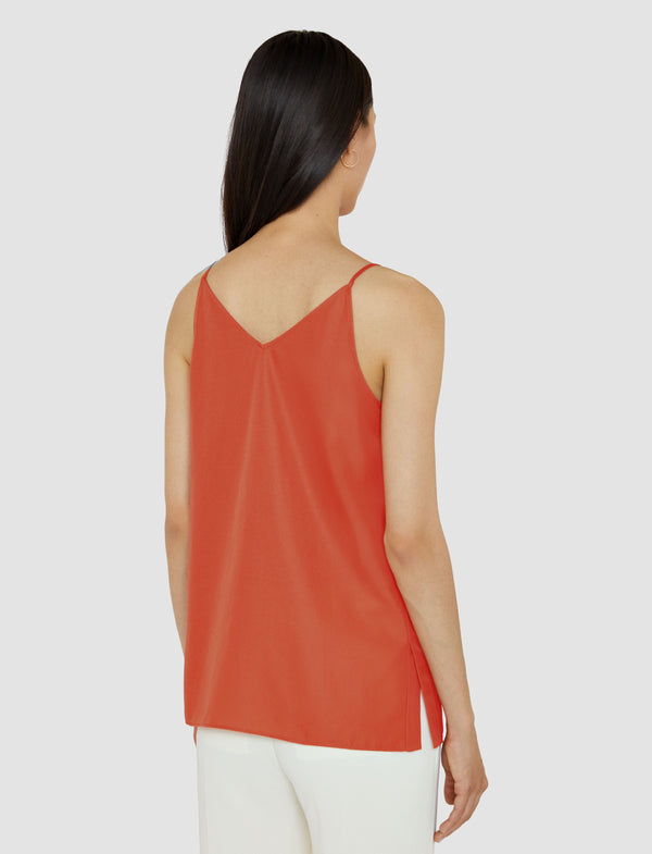 Joseph Aragon Soft Cotton Silk Top Sundown