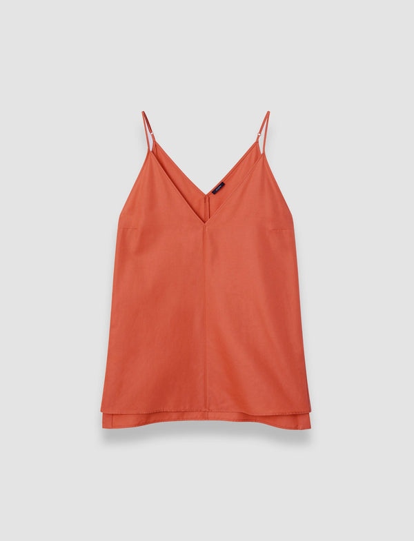 joseph Aragon Soft Cotton Silk Top Sundown