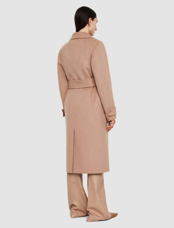 Joseph Arline Double Face Cashmere Coat Blusher
