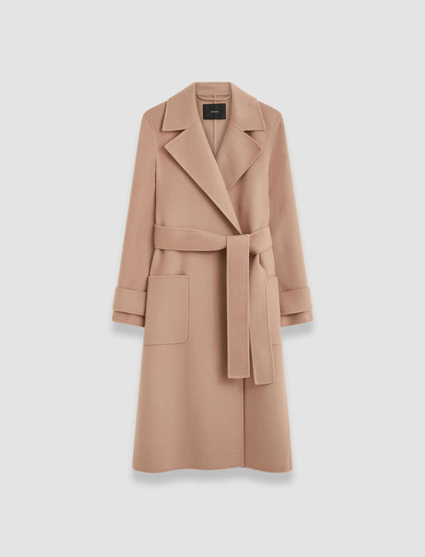 joseph Arline Double Face Cashmere Coat Blusher