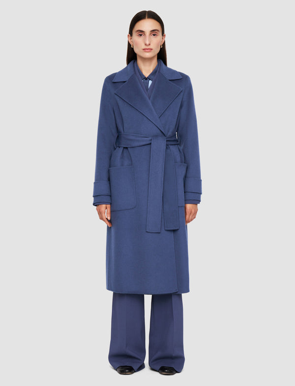 Joseph Arline Double Face Cashmere Coat Harbour