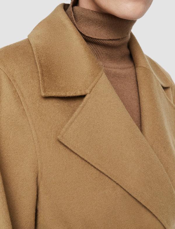 Joseph Arline Double Face Cashmere Coat Oak