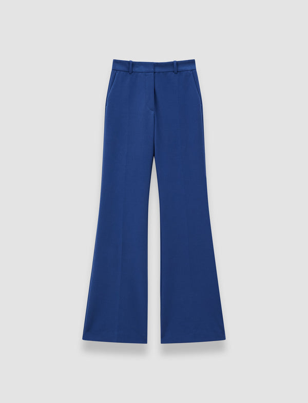 joseph Bi-Stretch Toile Tafira Trousers Cobalt