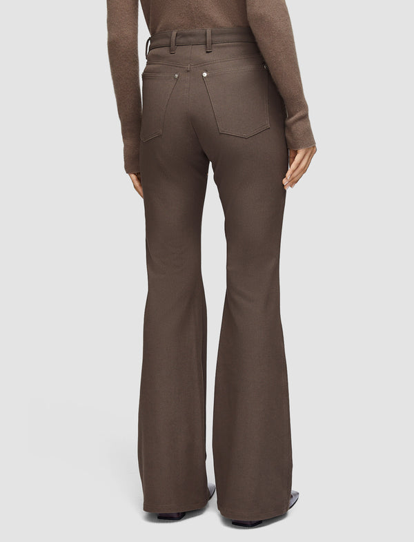 Joseph Bond Gabardine Stretch Trousers Mushroom