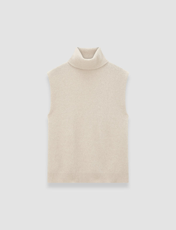 joseph Brushed Cashmere Vest Affogato