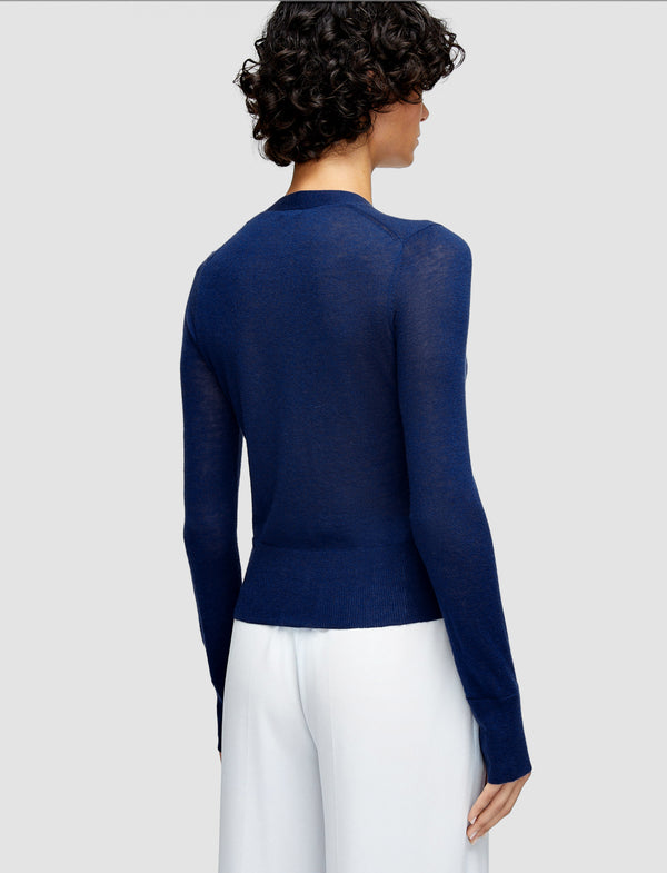 Joseph Cashair Cardigan Cobalt
