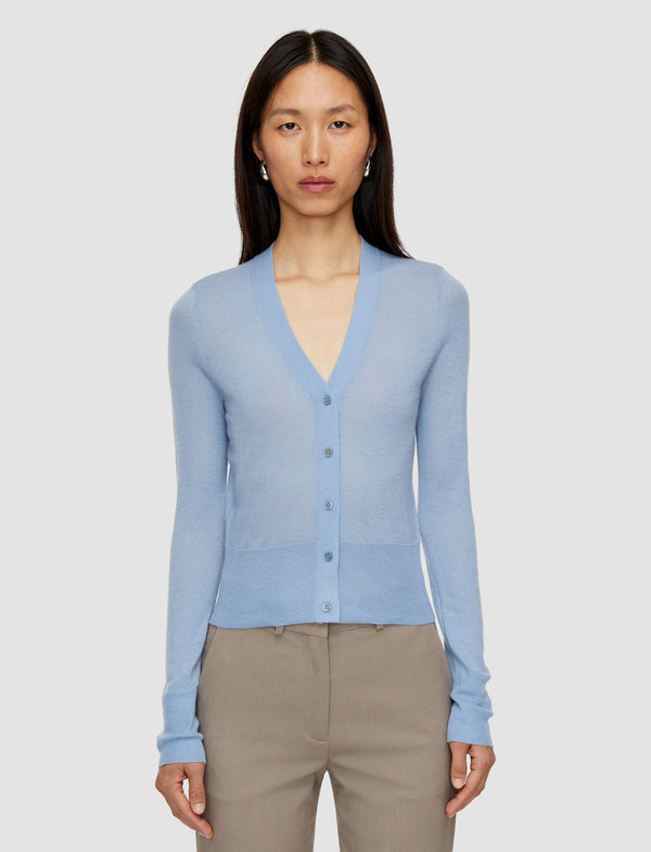 Joseph Cashair Cardigan Faded Sky