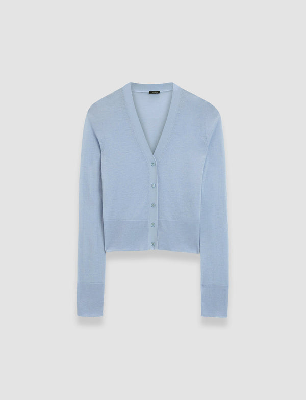joseph Cashair Cardigan Faded Sky