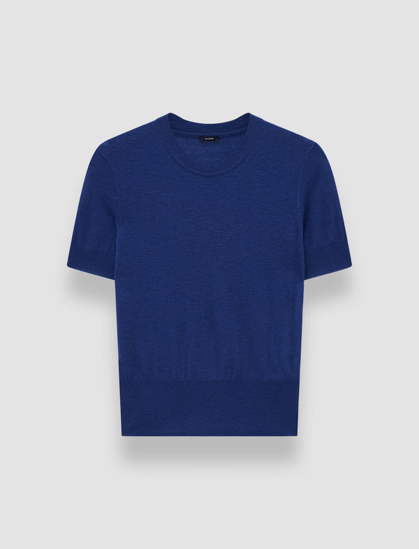 joseph Cashair Top Cobalt