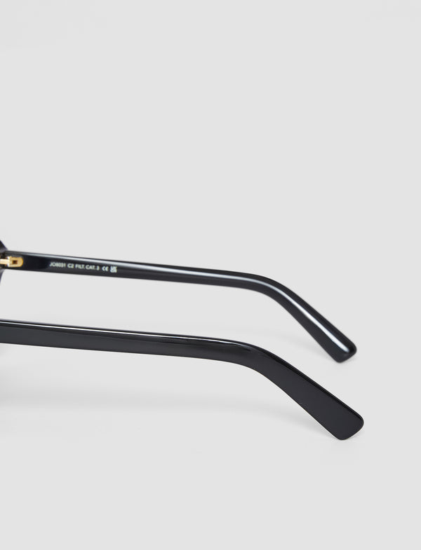 Joseph Cat Eye Sunglasses Black