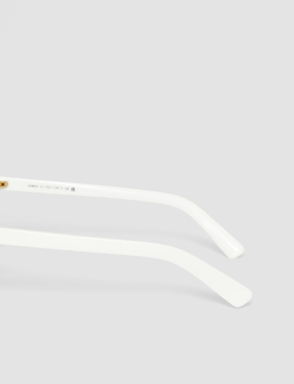 Joseph Cat Eye Sunglasses Ivory