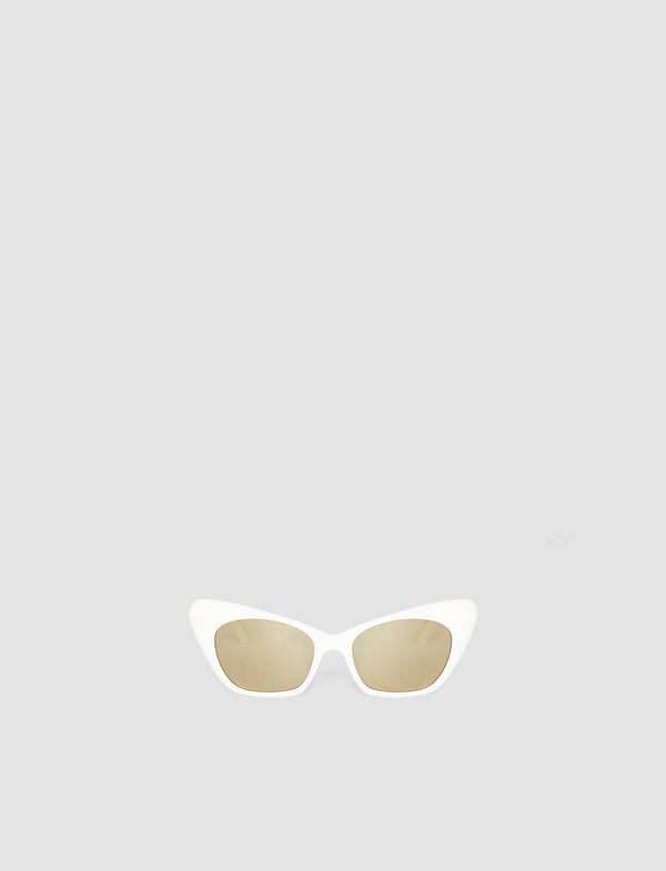 joseph Cat Eye Sunglasses Ivory
