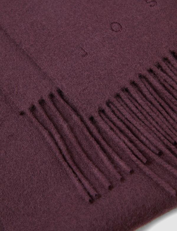 Joseph Cecile Wool Scarf Maraschino