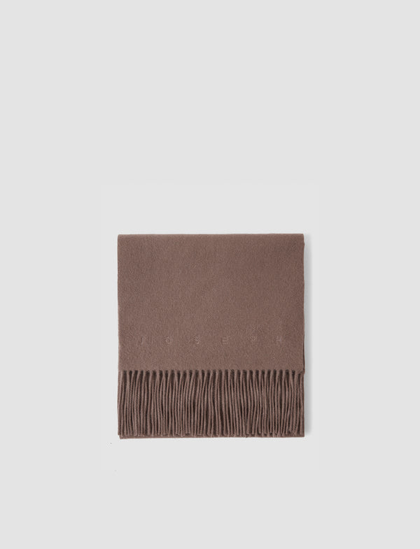 joseph Cecile Wool Scarf Mushroom