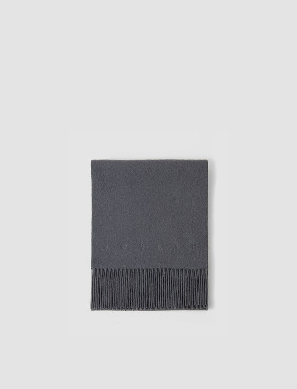 joseph Cecile Wool Scarf Smoke
