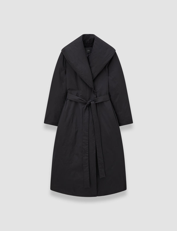 joseph Charlot Padded Duck Down Coat Black