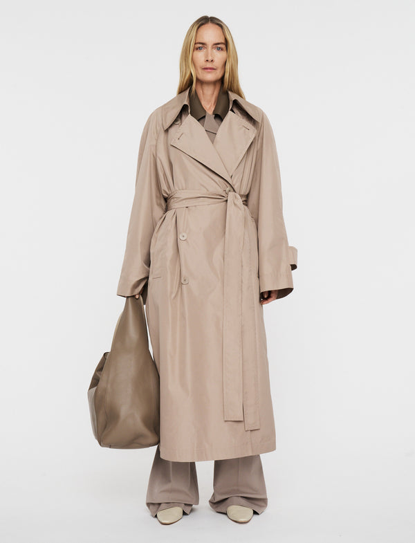 Joseph Chiswick Rainwear Trench Coat Escargot