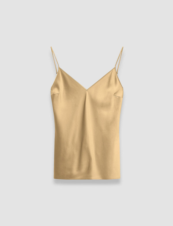 joseph Clea Silk Satin Camisole Desert Sand
