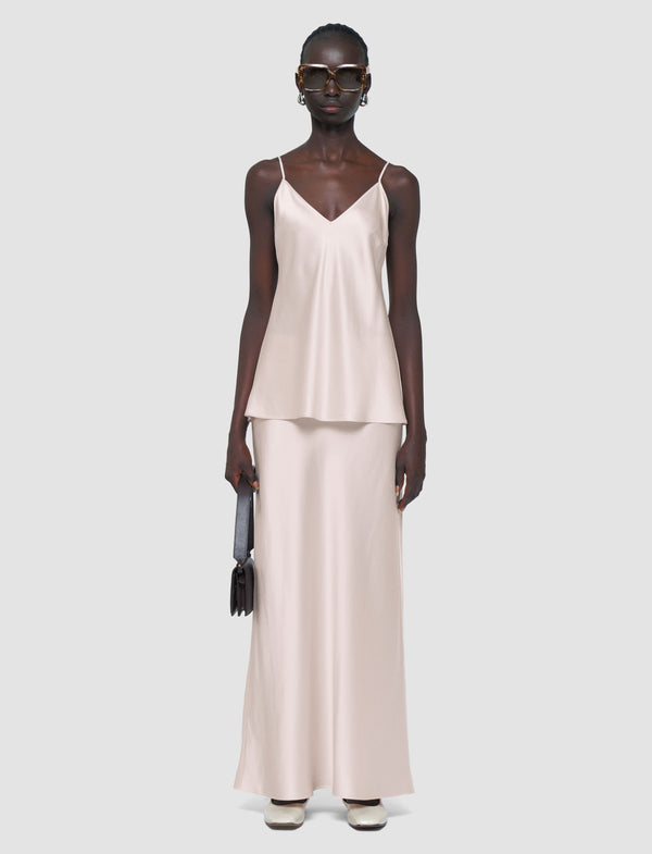 Joseph Clea Silk Satin Camisole Rose