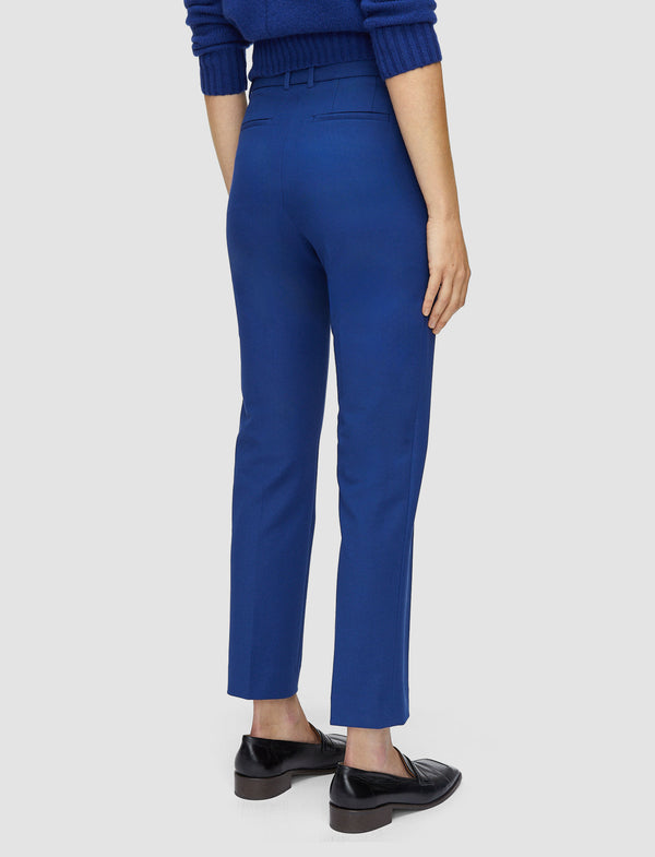 Joseph Coleman Bi-Stretch Toile Trousers Cobalt