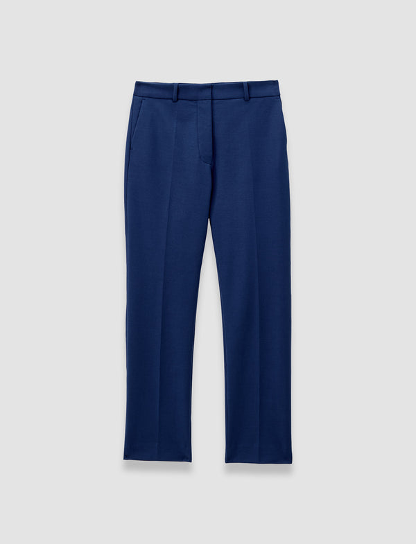 joseph Coleman Bi-Stretch Toile Trousers Cobalt