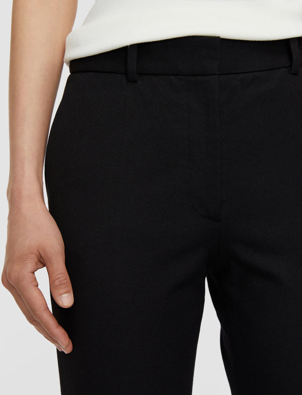 Joseph Coleman Gabardine Stretch Trousers Black