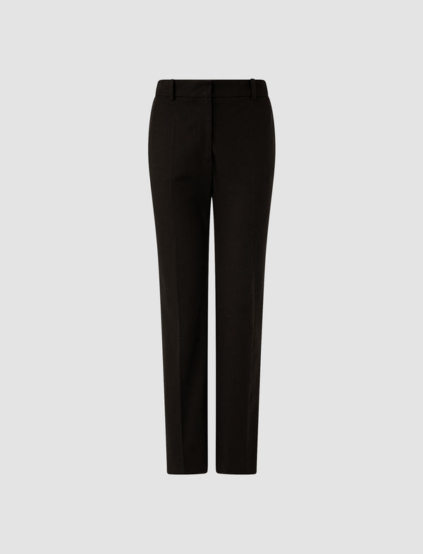 joseph Coleman Gabardine Stretch Trousers Black