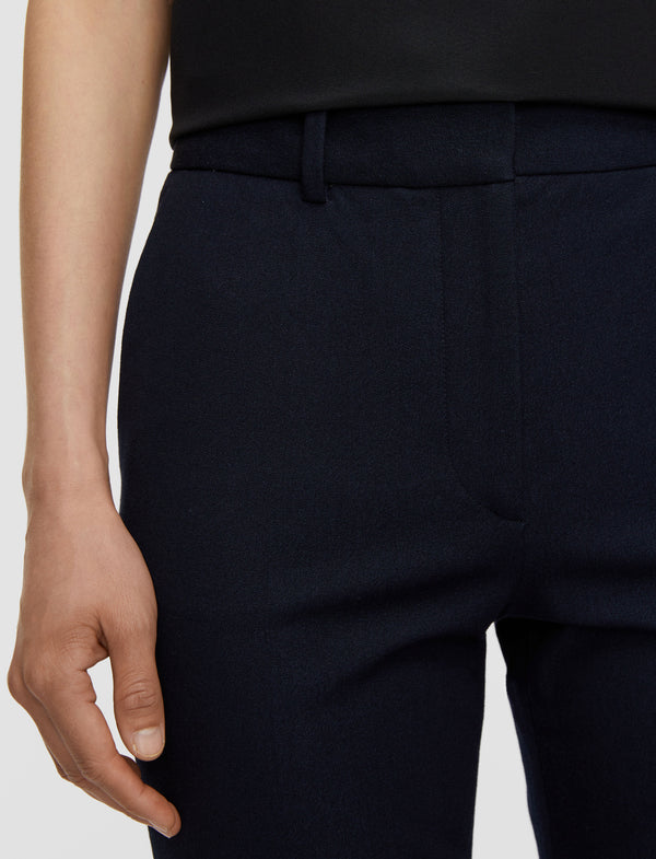 Joseph Coleman Gabardine Stretch Trousers Navy