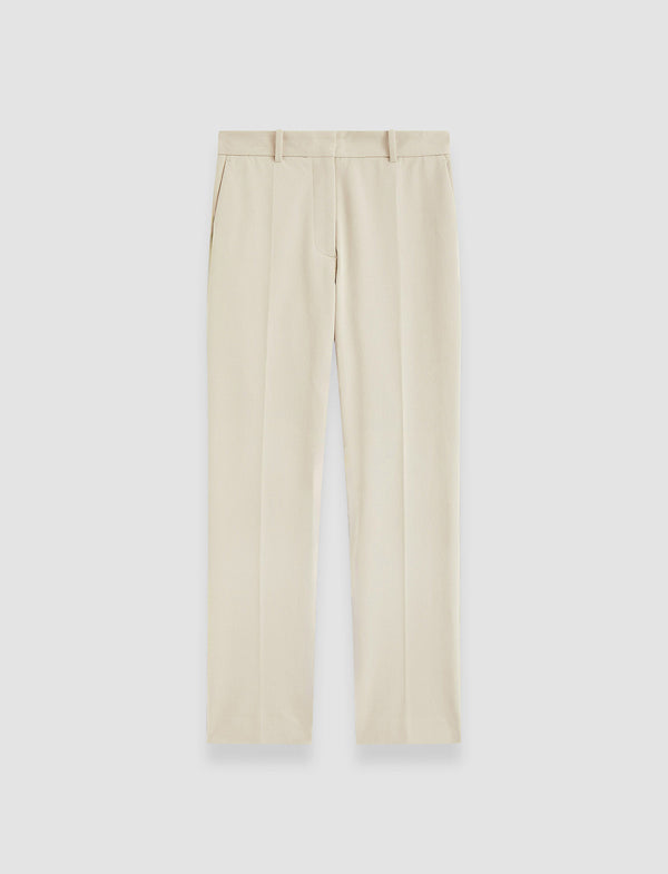 joseph Coleman Gabardine Stretch Trousers Quail