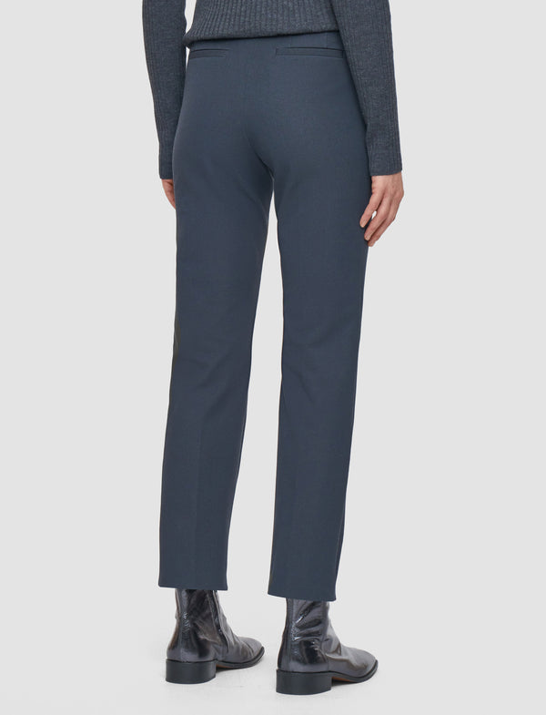 Joseph Coleman Gabardine Stretch Trousers Smoke