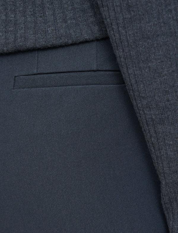 Joseph Coleman Gabardine Stretch Trousers Smoke