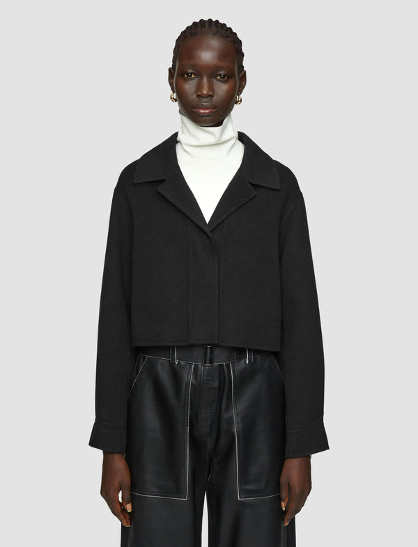 Joseph Collin Light Double Face Jacket Black