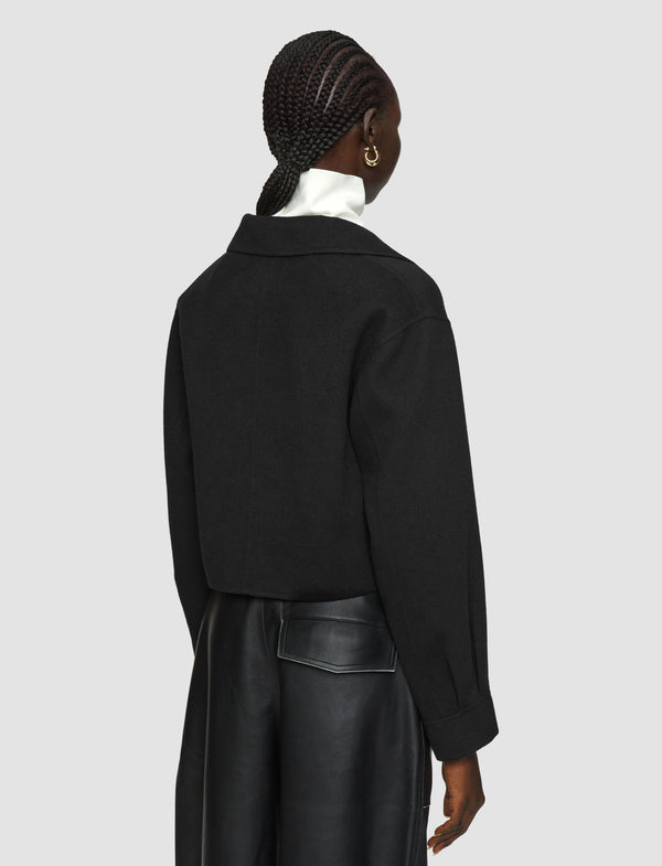 Joseph Collin Light Double Face Jacket Black