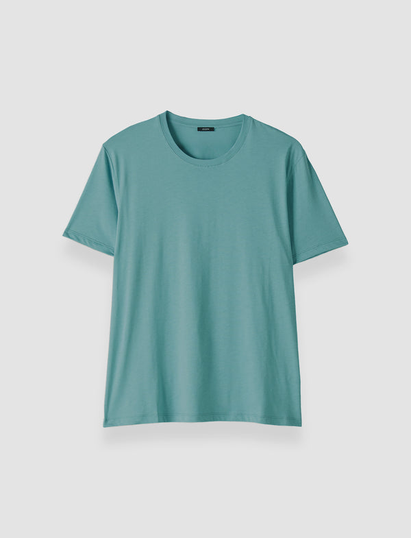 joseph Cotton Silk Jersey T-Shirt Lagoon