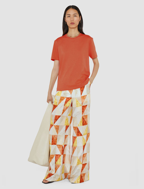 Joseph Cotton Silk Jersey T-Shirt Sundown