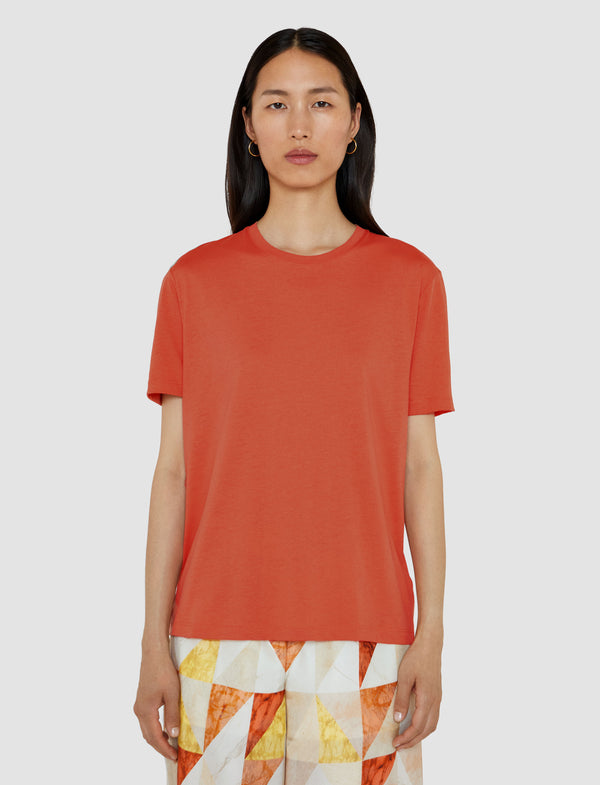 Joseph Cotton Silk Jersey T-Shirt Sundown