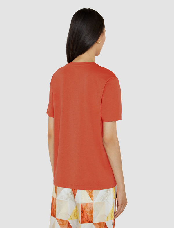Joseph Cotton Silk Jersey T-Shirt Sundown