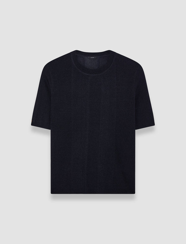 joseph Crisp Rayon Top Navy