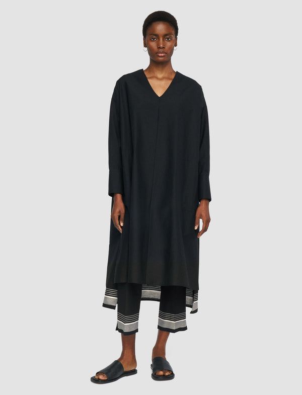 Joseph Dalamo Cotton Blend Dress Black