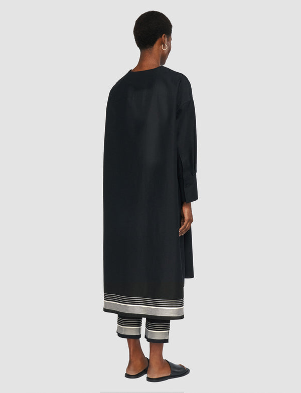 Joseph Dalamo Cotton Blend Dress Black