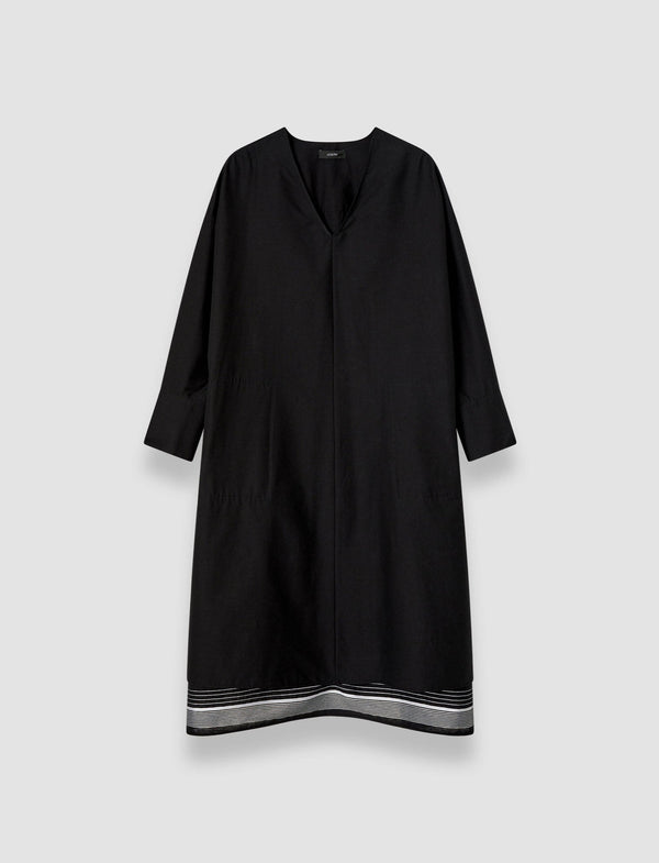 joseph Dalamo Cotton Blend Dress Black