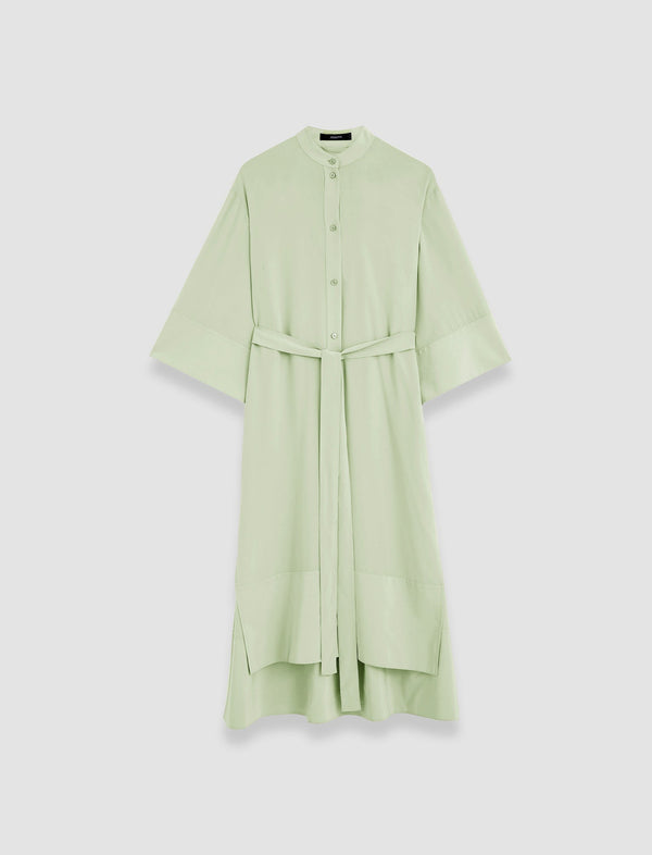 joseph Darius Crepe de Soie Silk Dress Matcha
